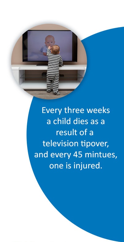 TV and furniture tipover safety